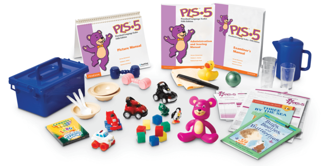 Pearson - PLS-5 Complete Kit with Manipulatives (Print)