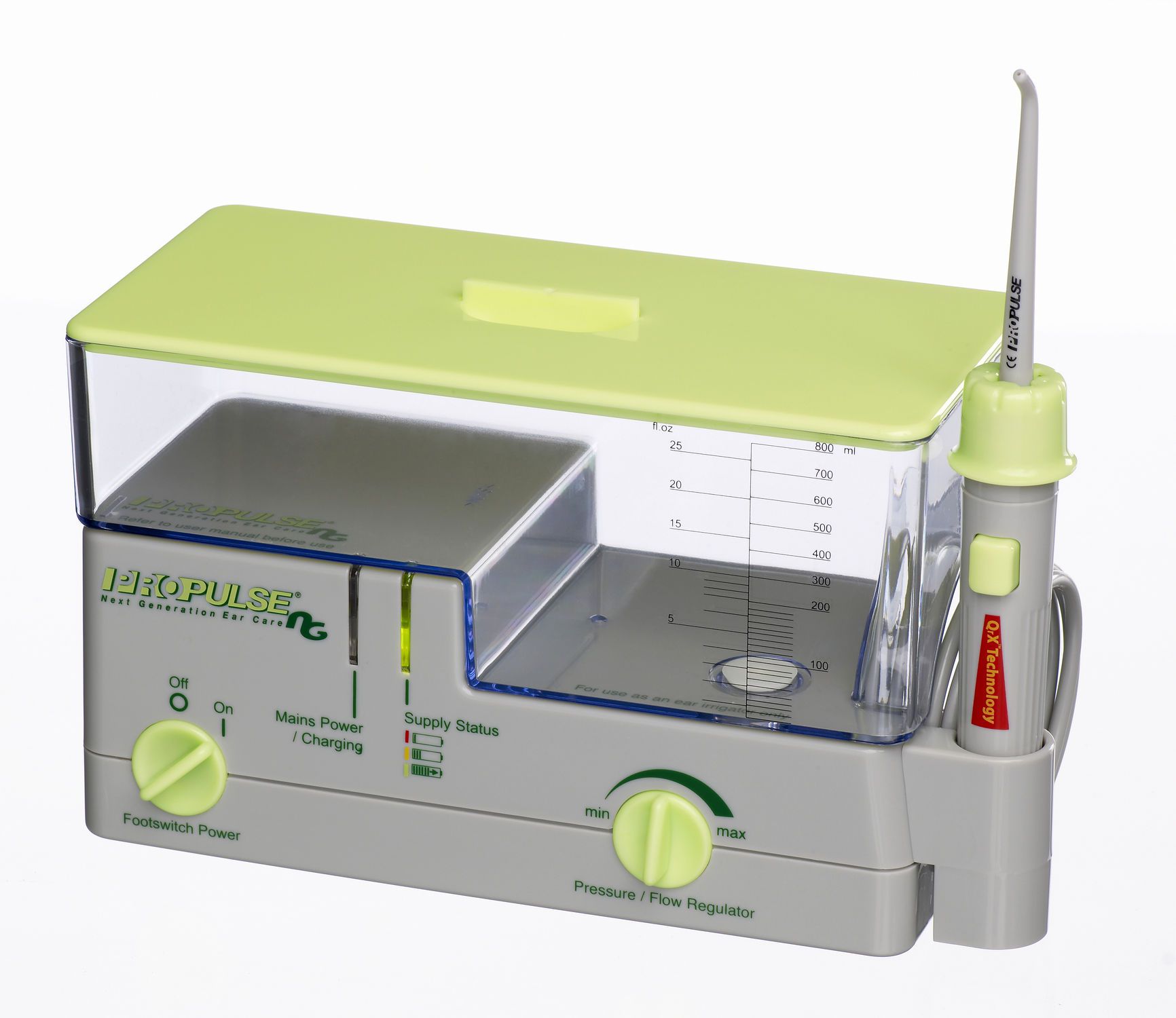 Propulse Electric Ear Irrigator With 10 QRX Tips